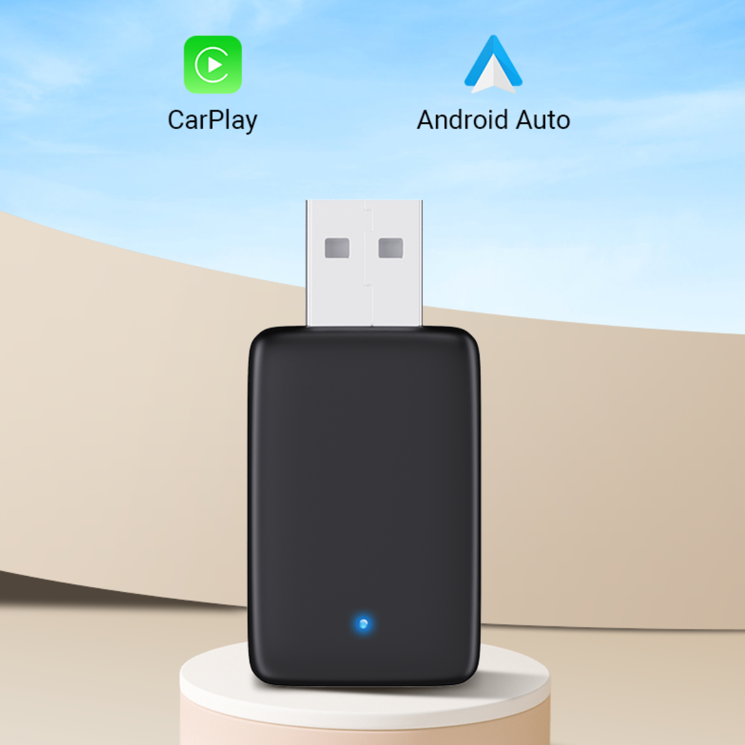 WirePro Fizto ™ Adaptador de Carplay/Android Auto sem Fio