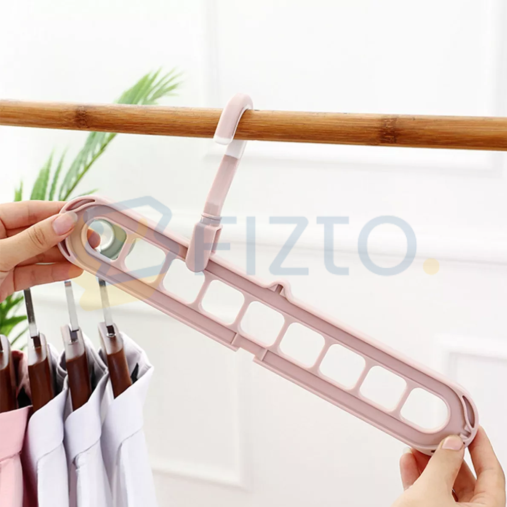 OrganizePro Fizto™ Cabide Salva Espaço