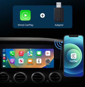 WirePro Fizto ™ Adaptador de Carplay/Android Auto sem Fio